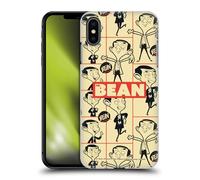 Head Case Designs Officially Licensed Mr. Bean: The Animated Series Collage Graphic Art Hard Back Case Compatible With Apple iPhone XS Max