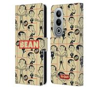 Head Case Designs Officially Licensed Mr. Bean: The Animated Series Collage Graphic Art Leather Wallet Case Compatible With OnePlus Ace 3V 5G