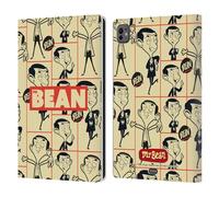 Head Case Designs Officially Licensed Mr. Bean: The Animated Series Collage Graphic Art Leather Wallet Case Compatible With Apple iPad Pro 11 M4/M5 2024/2025