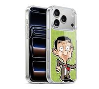 Head Case Designs Officially Licensed Mr. Bean: The Animated Series Face Graphic Art Gel Case [Military Grade Protection] Compatible with Apple iPhone 17 Pro and Compatible with MagSafe