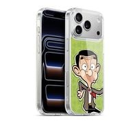 Head Case Designs Officially Licensed Mr. Bean: The Animated Series Face Graphic Art Gel Case [Military Grade Protection] Compatible with Apple iPhone 17 Pro Max and Compatible with MagSafe