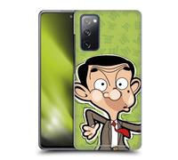 Head Case Designs Officially Licensed Mr. Bean: The Animated Series Face Graphic Art Hard Back Case Compatible With Samsung Galaxy S20 FE / 5G