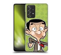 Head Case Designs Officially Licensed Mr. Bean: The Animated Series Face Graphic Art Hard Back Case Compatible With Galaxy A52 / A52s / 5G (2021)