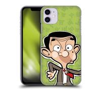 Head Case Designs Officially Licensed Mr. Bean: The Animated Series Face Graphic Art Hard Back Case Compatible With Apple iPhone 11