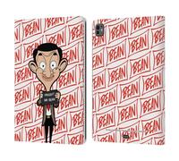 Head Case Designs Officially Licensed Mr. Bean: The Animated Series Photograph Graphic Art Leather Wallet Case Compatible With Apple iPad Pro 13 M4 2024