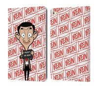 Head Case Designs Officially Licensed Mr. Bean: The Animated Series Photograph Graphic Art Leather Wallet Case Compatible With Apple iPad 9.7 2017 / iPad 9.7 2018