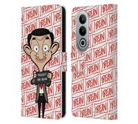 Head Case Designs Officially Licensed Mr. Bean: The Animated Series Photograph Graphic Art Leather Wallet Case Compatible With OnePlus Ace 3V 5G