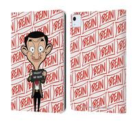 Head Case Designs Officially Licensed Mr. Bean: The Animated Series Photograph Graphic Art Leather Wallet Case Compatible With Apple iPad Air 11 2020/2022/2024/2025