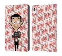 Head Case Designs Officially Licensed Mr. Bean: The Animated Series Photograph Graphic Art Leather Wallet Case Compatible With Apple iPad mini (2021/2024)