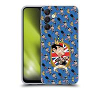 Head Case Designs Officially Licensed Mr. Bean: The Animated Series Royal Bean Graphic Art Gel Case [Military Grade Protection] Compatible With Samsung Galaxy A25 5G