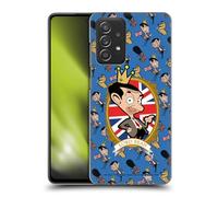 Head Case Designs Officially Licensed Mr. Bean: The Animated Series Royal Bean Graphic Art Hard Back Case Compatible With Galaxy A52 / A52s / 5G (2021)