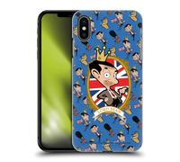 Head Case Designs Officially Licensed Mr. Bean: The Animated Series Royal Bean Graphic Art Hard Back Case Compatible With Apple iPhone XS Max