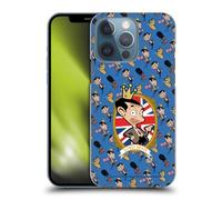 Head Case Designs Officially Licensed Mr. Bean: The Animated Series Royal Bean Graphic Art Hard Back Case Compatible With Apple iPhone 13 Pro