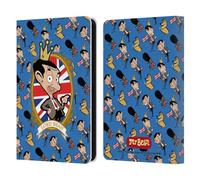 Head Case Designs Officially Licensed Mr. Bean: The Animated Series Royal Bean Graphic Art Leather Wallet Case Compatible With Amazon Kindle 11th Gen 6in 2022