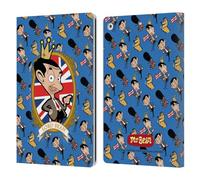 Head Case Designs Officially Licensed Mr. Bean: The Animated Series Royal Bean Graphic Art Leather Wallet Case Compatible With Apple iPad 10.2 2019/2020/2021