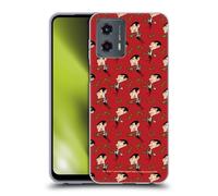 Head Case Designs Officially Licensed Mr. Bean: The Animated Series Teddy Pattern Graphic Art Gel Case [Military Grade Protection] Compatible With Motorola Moto G (2023)