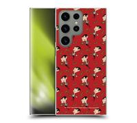 Head Case Designs Officially Licensed Mr. Bean: The Animated Series Teddy Pattern Graphic Art Hard Back Case Compatible With Samsung Galaxy S23 Ultra 5G