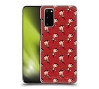 Head Case Designs Officially Licensed Mr. Bean: The Animated Series Teddy Pattern Graphic Art Hard Back Case Compatible With Samsung Galaxy S20 / S20 5G