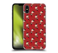 Head Case Designs Officially Licensed Mr. Bean: The Animated Series Teddy Pattern Graphic Art Hard Back Case Compatible With Apple iPhone XS Max