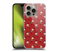 Head Case Designs Officially Licensed Mr. Bean: The Animated Series Teddy Pattern Graphic Art Hard Back Case Compatible With Apple iPhone 16 Pro
