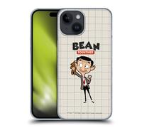 Head Case Designs Officially Licensed Mr. Bean: The Animated Series With Teddy Graphic Art Hard Back Case Compatible With Apple iPhone 15
