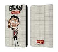 Head Case Designs Officially Licensed Mr. Bean: The Animated Series With Teddy Graphic Art Leather Wallet Case Compatible With Kindle Paperwhite 5 (2021)