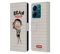 Head Case Designs Officially Licensed Mr. Bean: The Animated Series With Teddy Graphic Art Leather Wallet Case Compatible With Xiaomi Redmi 13C 4G