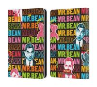 Head Case Designs Officially Licensed Mr. Bean With Teddy Graphic Art Leather Wallet Case Compatible With Amazon Kindle 11th Gen (2024)