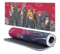 Head Case Designs Officially Licensed Naruto Shippuden Akatsuki Graphic Art 35.4 x 15.7 in (900 x 400 mm) - XL Gaming Office Desk PC Keyboard Mouse Mat Pad