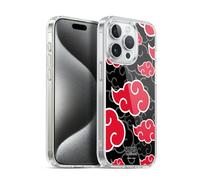 Head Case Designs Officially Licensed Naruto Shippuden Akatsuki Iconic Gel Case [Military Grade Protection] Compatible with Apple iPhone 15 Pro and Compatible with MagSafe