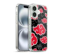 Head Case Designs Officially Licensed Naruto Shippuden Akatsuki Iconic Gel Case [Military Grade Protection] Compatible with Apple iPhone 16 and Compatible with MagSafe