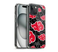 Head Case Designs Officially Licensed Naruto Shippuden Akatsuki Iconic Gel Case [Military Grade Protection] Compatible with Apple iPhone 15 and Compatible with MagSafe
