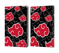 Head Case Designs Officially Licensed Naruto Shippuden Akatsuki Iconic Leather Wallet Case Compatible With Apple iPad Pro 12.9 2020/2021/2022