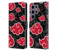 Head Case Designs Officially Licensed Naruto Shippuden Akatsuki Iconic Leather Wallet Case Compatible With Samsung Galaxy S25 Ultra