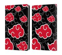 Head Case Designs Officially Licensed Naruto Shippuden Akatsuki Iconic Leather Wallet Case Compatible With Apple iPad Air 2 (2014)
