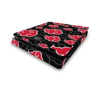 Head Case Designs Officially Licensed Naruto Shippuden Akatsuki Iconic Vinyl Sticker Gaming Skin Decal Cover Compatible With Sony PlayStation 4 PS4 Slim Console
