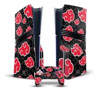 Head Case Designs Officially Licensed Naruto Shippuden Akatsuki Iconic Vinyl Sticker Gaming Skin Decal Cover Compatible With Sony PlayStation 5 PS5 Pro Disc Edition Console & DualSense Controller
