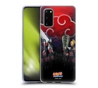 Head Case Designs Officially Licensed Naruto Shippuden Akatsuki Key Art Gel Case [Military Grade Protection] Compatible With Samsung Galaxy S20 / S20 5G