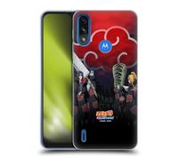 Head Case Designs Officially Licensed Naruto Shippuden Akatsuki Key Art Gel Case [Military Grade Protection] Compatible With Moto E7 Power/Moto E7i Power
