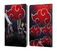 Head Case Designs Officially Licensed Naruto Shippuden Akatsuki Key Art Leather Wallet Case Compatible With Kindle Paperwhite 1/2 / 3