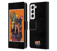 Head Case Designs Officially Licensed Naruto Shippuden Akatsuki Organization Art Leather Wallet Case Compatible With Samsung Galaxy S22 5G