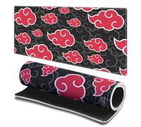 Head Case Designs Officially Licensed Naruto Shippuden Akatsuki Pattern Graphic Art 23.6 x 11.8 in (600 x 300 mm) - Large Gaming Office Desk PC Keyboard Mouse Mat Pad