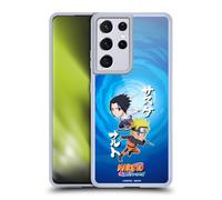Head Case Designs Officially Licensed Naruto Shippuden Chibi Sasuke Naruto Art Gel Case [Military Grade Protection] Compatible with Samsung Galaxy S21 Ultra 5G and Compatible with MagSafe