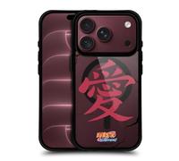 Head Case Designs Officially Licensed Naruto Shippuden Gaara Tattoo Characters & Icons Black Shockproof Bumper Case [Military Grade] Compatible with Apple iPhone 18 Pro and Compatible with MagSafe