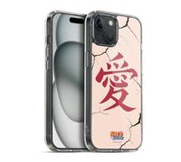 Head Case Designs Officially Licensed Naruto Shippuden Gaara Tattoo Iconic Gel Case [Military Grade Protection] Compatible with Apple iPhone 15 Plus and Compatible with MagSafe