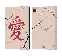 Head Case Designs Officially Licensed Naruto Shippuden Gaara Tattoo Iconic Leather Wallet Case Compatible With Apple iPad Pro 12.9 2020/2021/2022