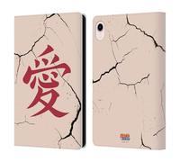 Head Case Designs Officially Licensed Naruto Shippuden Gaara Tattoo Iconic Leather Wallet Case Compatible With Apple iPad mini (2021/2024)