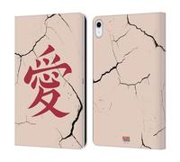 Head Case Designs Officially Licensed Naruto Shippuden Gaara Tattoo Iconic Leather Wallet Case Compatible With Apple iPad 10.9 2022/2025