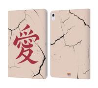 Head Case Designs Officially Licensed Naruto Shippuden Gaara Tattoo Iconic Leather Wallet Case Compatible With Apple iPad Air 13 2024/2025