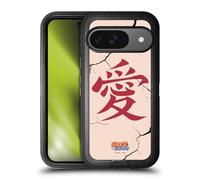 Head Case Designs Officially Licensed Naruto Shippuden Gaara Tattoo Iconic Ultra-Armoured Shockproof Case [Military Grade Protection] Compatible With Google Pixel 9 / Pixel 9 Pro